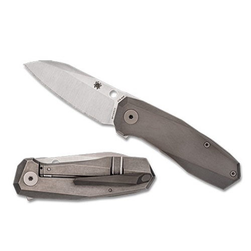 Spyderco Techno 3 Titanium CTS-XHP C158TIP3